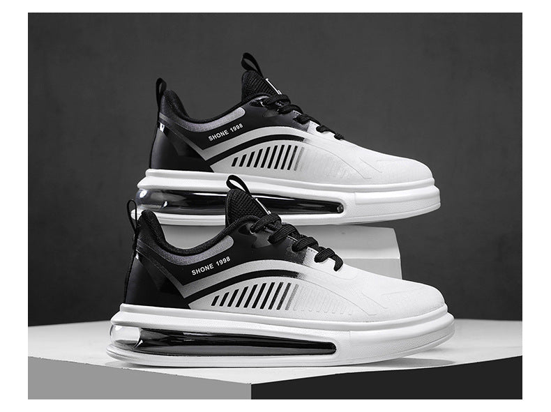 plus Size2025Spring New Comfortable Sports Shoes Casual Running Shoes Cushioned Lightweight Breathable Shock Absorption Trendy Shoes