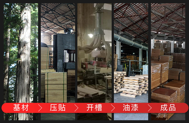 In-stock Solid Oak Flooring from Source Scar Modification Hand Scratch Pattern Original Wood Floor Solid Wood with Dragon Bone Design