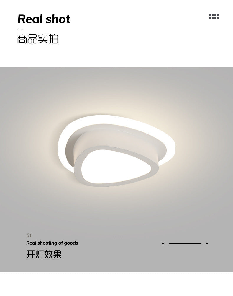 Corridor Light led Aisle Light Simple Modern Entryway Light Ceiling Embedded Household Spotlight Surface Mounted Downlight