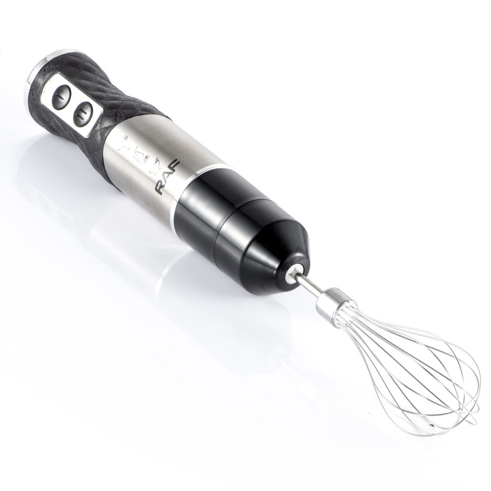 RAF EU Standard Portable Handheld Electric Stainless Steel Cooking Stick Stirrer Household Food Mixer3008