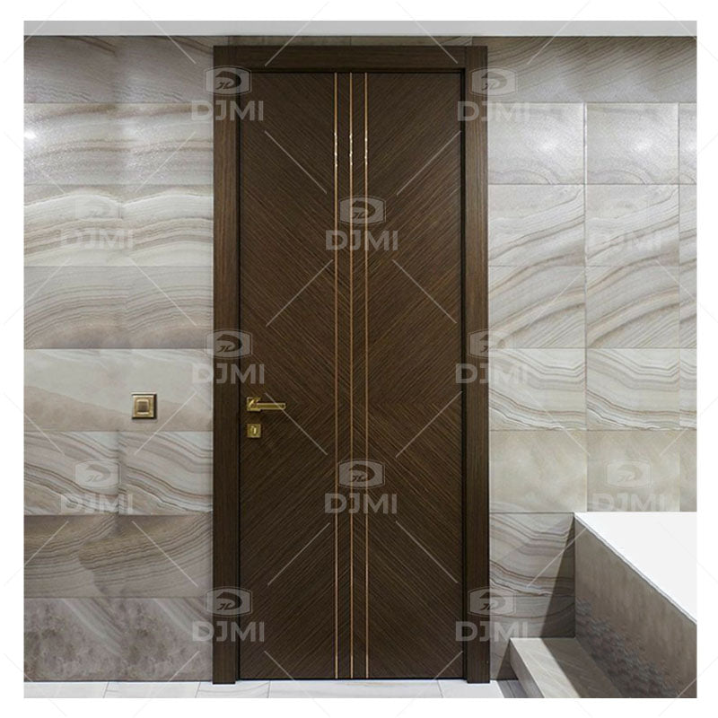 Italian Portes Interior 3m Polymer Wood Bedroom  Doors for Home Minimalist Porta