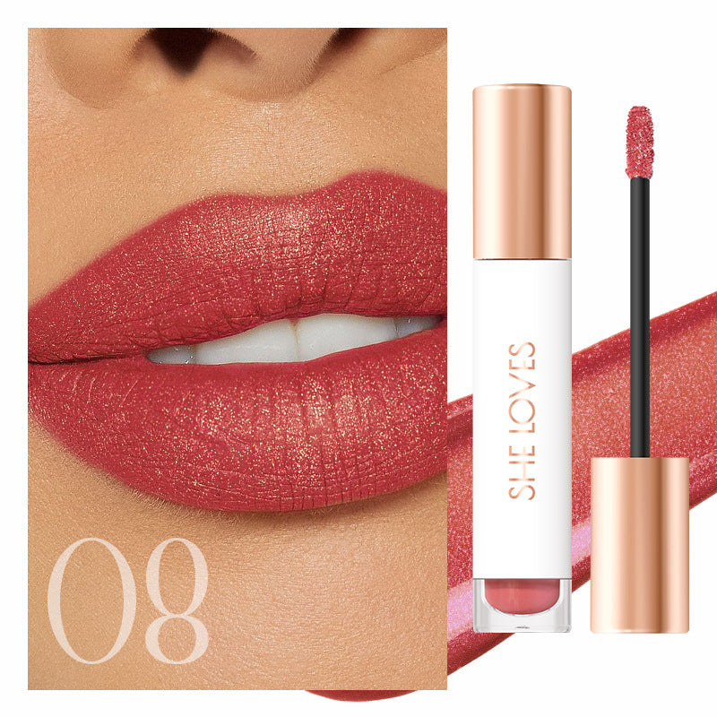 SHELOVES Diamond Fine Shimmer Matte Liquid Lipstick LiquidLipstick Wholesale Lip Gloss