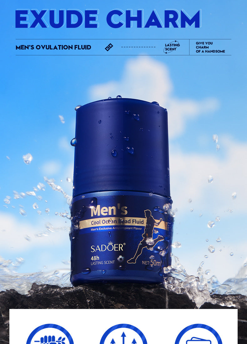 Full English Men's Antiperspirant SADOER Antiperspirant Dry Portable Fragrance Roll-On Deodorant  Wholesale