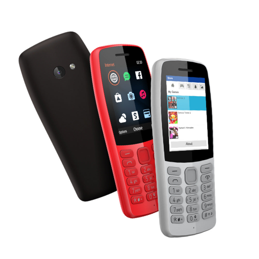H210 Exclusive Supply GSM Straightboard Student Elderly Use Button Phone with Camera Long Standby