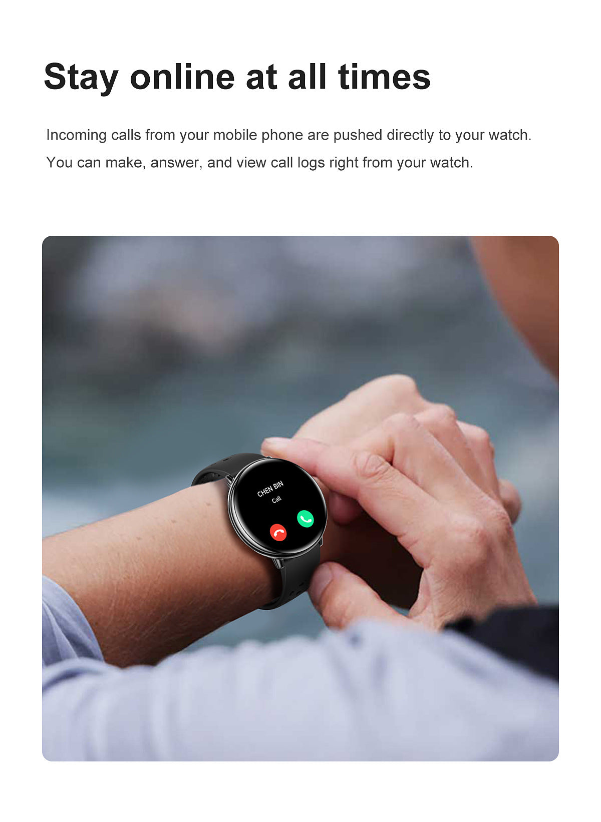 HD21Smart Watch Bluetooth Call Heart Rate Pedometer Sleep Monitoring Deep Waterproof GPS Beidou Positioning Track