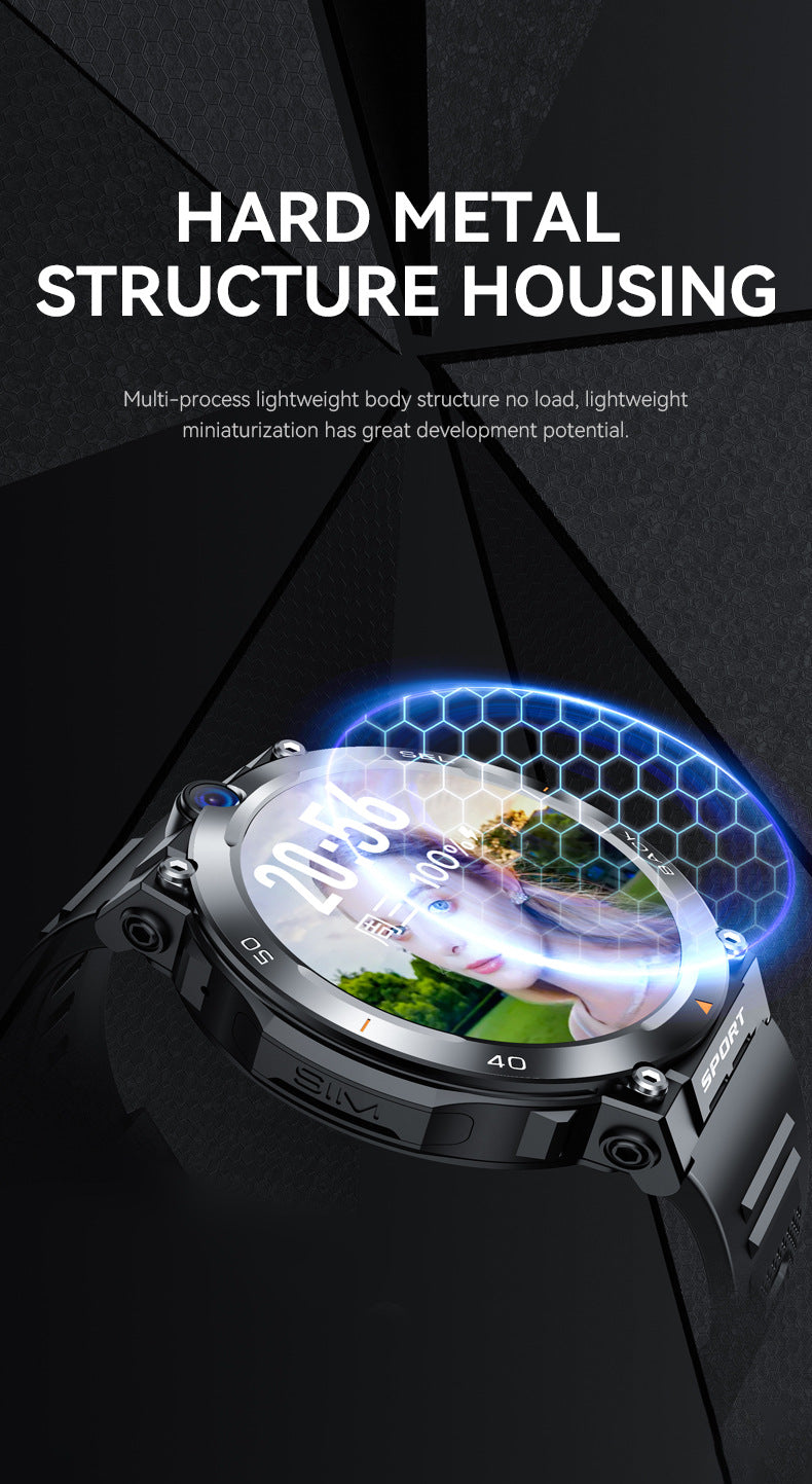 H10Smart Watch5G Full Netcom SIM Card Google Store Support APP Download Dual Camera Video Call