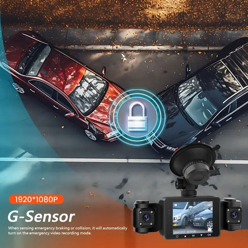 New S7Sanlu Dash Cam Private Model Car Camera Parking Monitoring HD Night Vision1080P