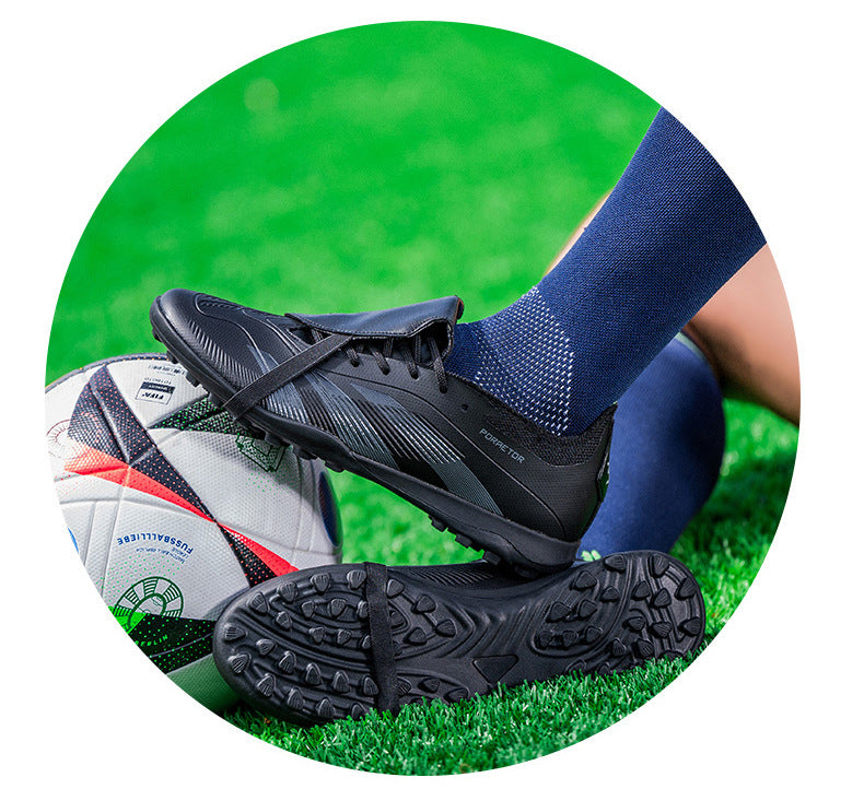 World Cup Football Shoes Men's New Style Grassland Competition AG Spike TF Broken Nails Adult Youth Student Sports Training