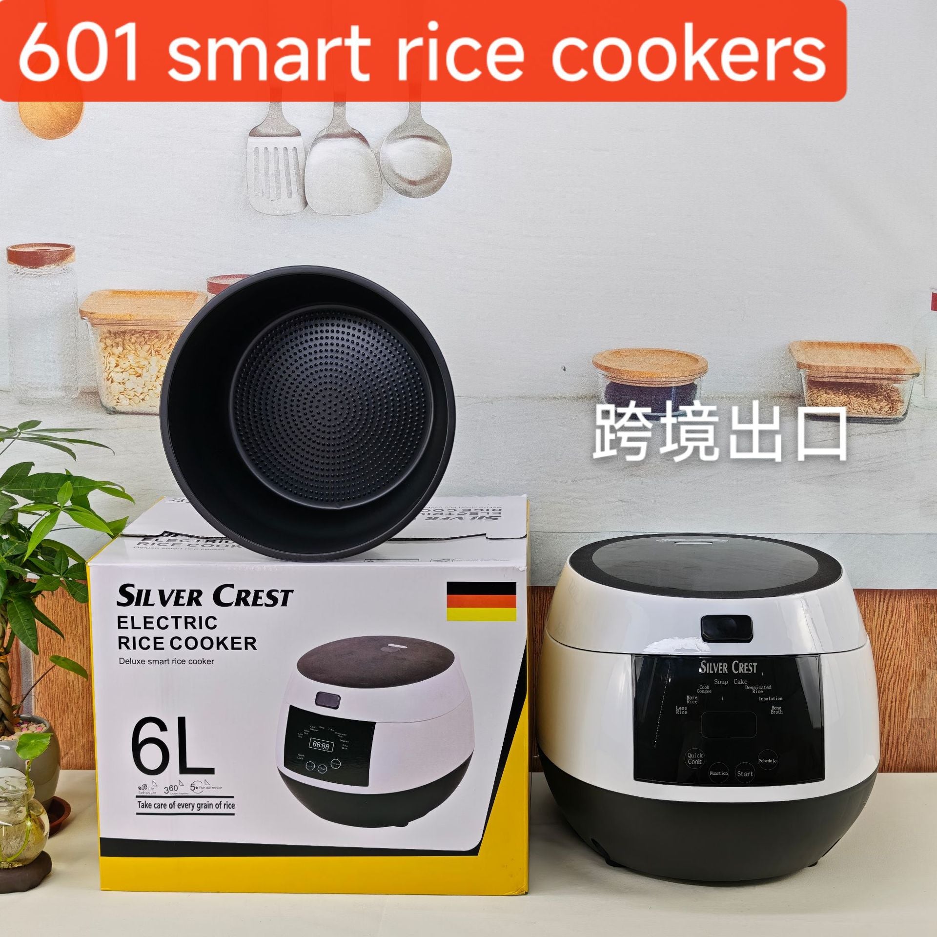 5L Rice cooker Electric Rice Cooker Household Smart Rice Cooker Large Capacity Appointment Timing  UK Plug EU Plug