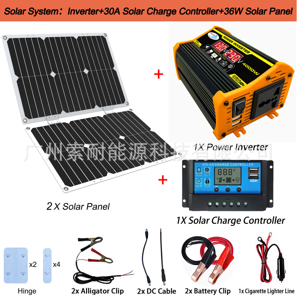 Automobile and Motorcycle Parts Car Inverter Power Supply300W Car Charger Adapter12V Turn110V/220V Vehicle Inverter