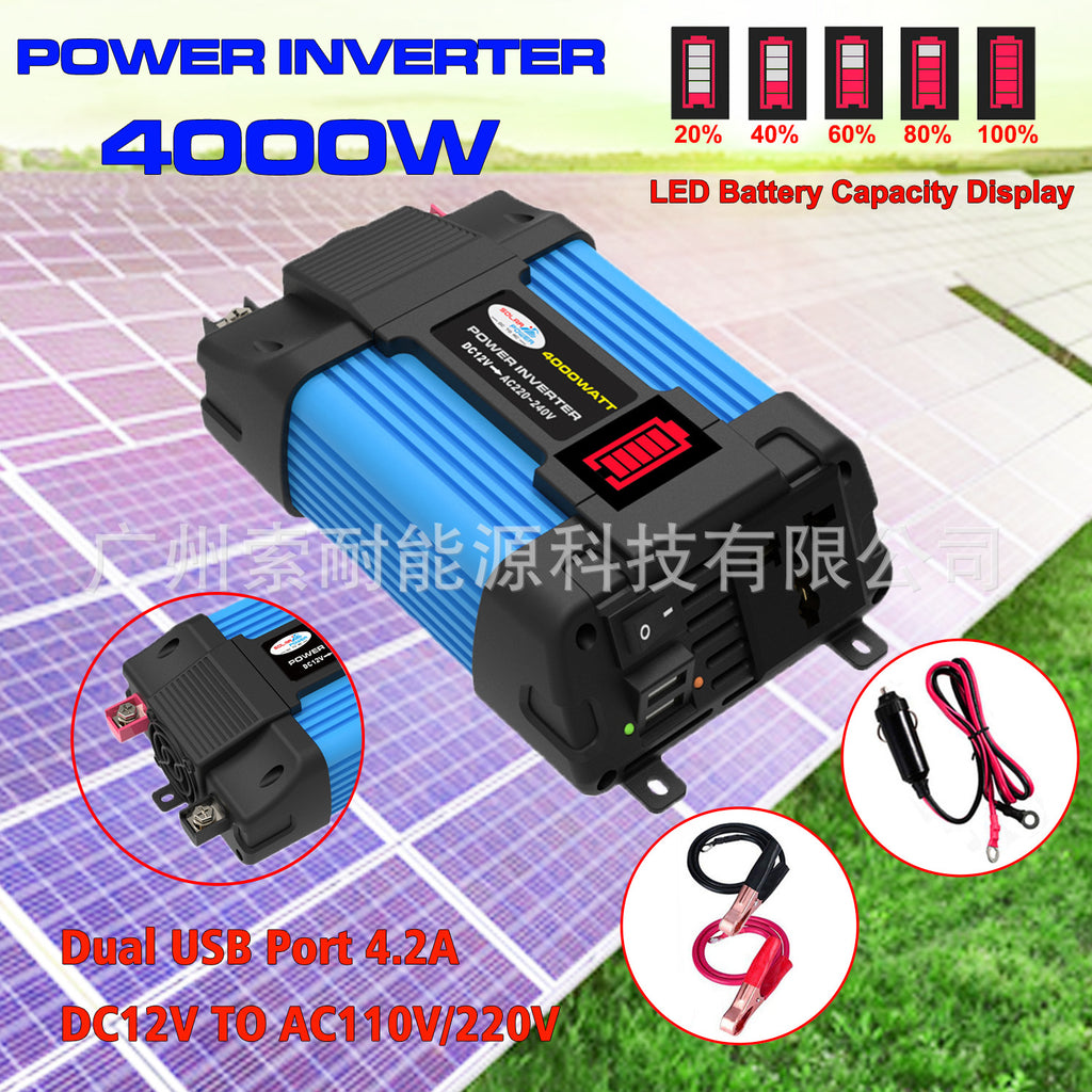 Vehicle Inverter300W 500W 12V Turn110V 220V Car Inverter【New Product】