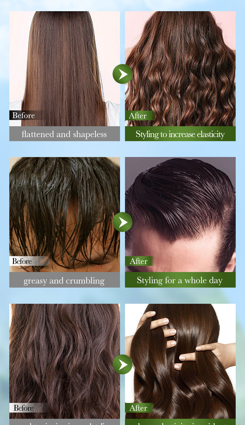 Full English Olive Oil Hair Styling Wax SADOER Nourishing Gel Styling Fluffy Hair Wax  Foreign Trade Wholesale