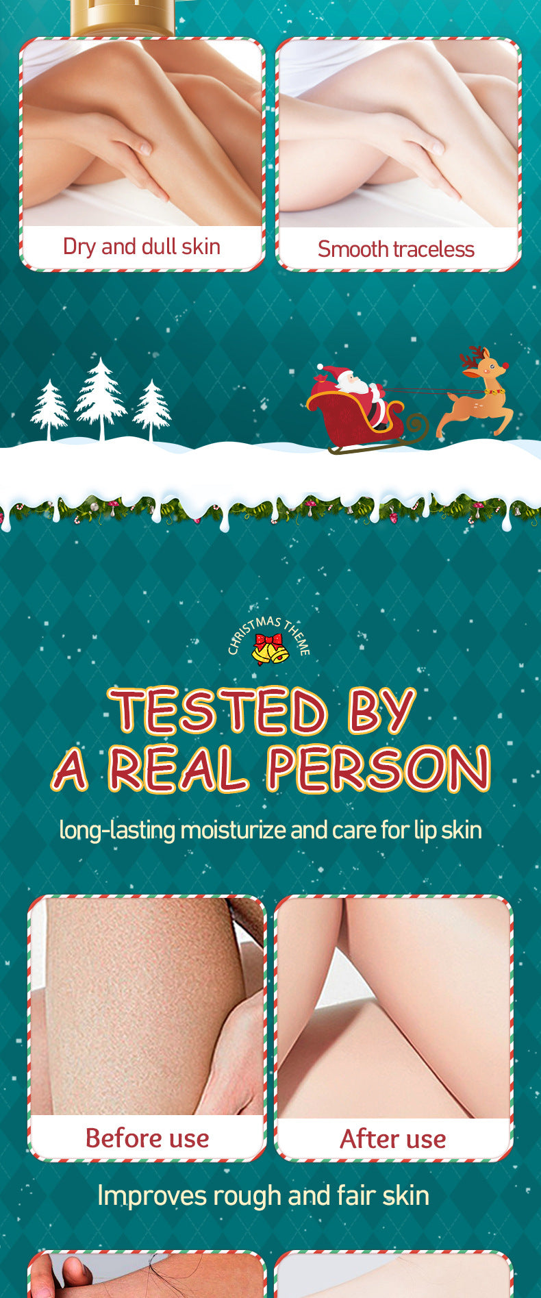 Avocado Moisturizing Body Lotion SADOER Autumn and winter moisturizing body cream cross-border foreign trade wholesale