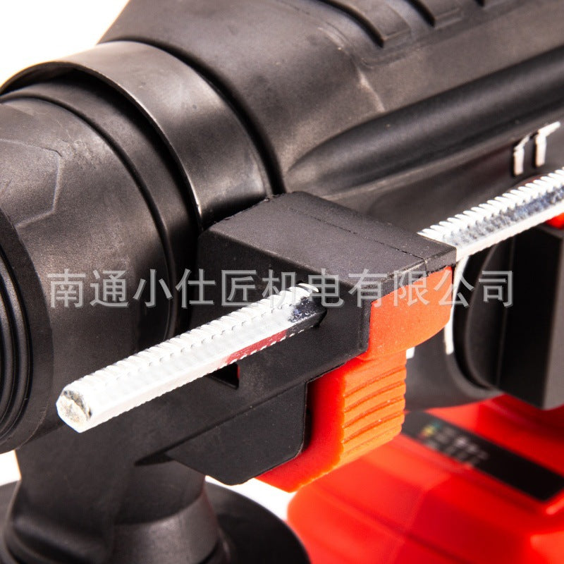 Manufacturer Supply Brushless Rechargeable Lithium Electric Hammer Cross-Border Foreign Trade Multi-Functional High-Power Concrete Stone Electric Hammer