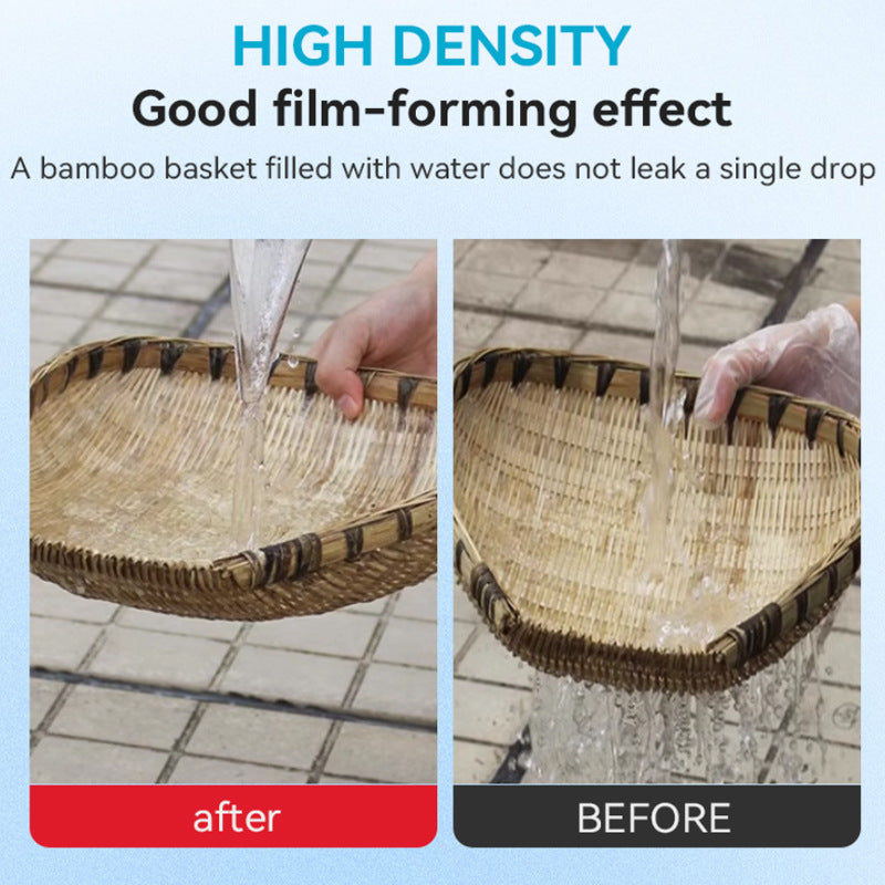 baolisi Roller Type Transparent Waterproof Glue Exterior Wall Roof Bathroom Leak Repair Glue Floor Tile Toilet Edge Leak Sealing