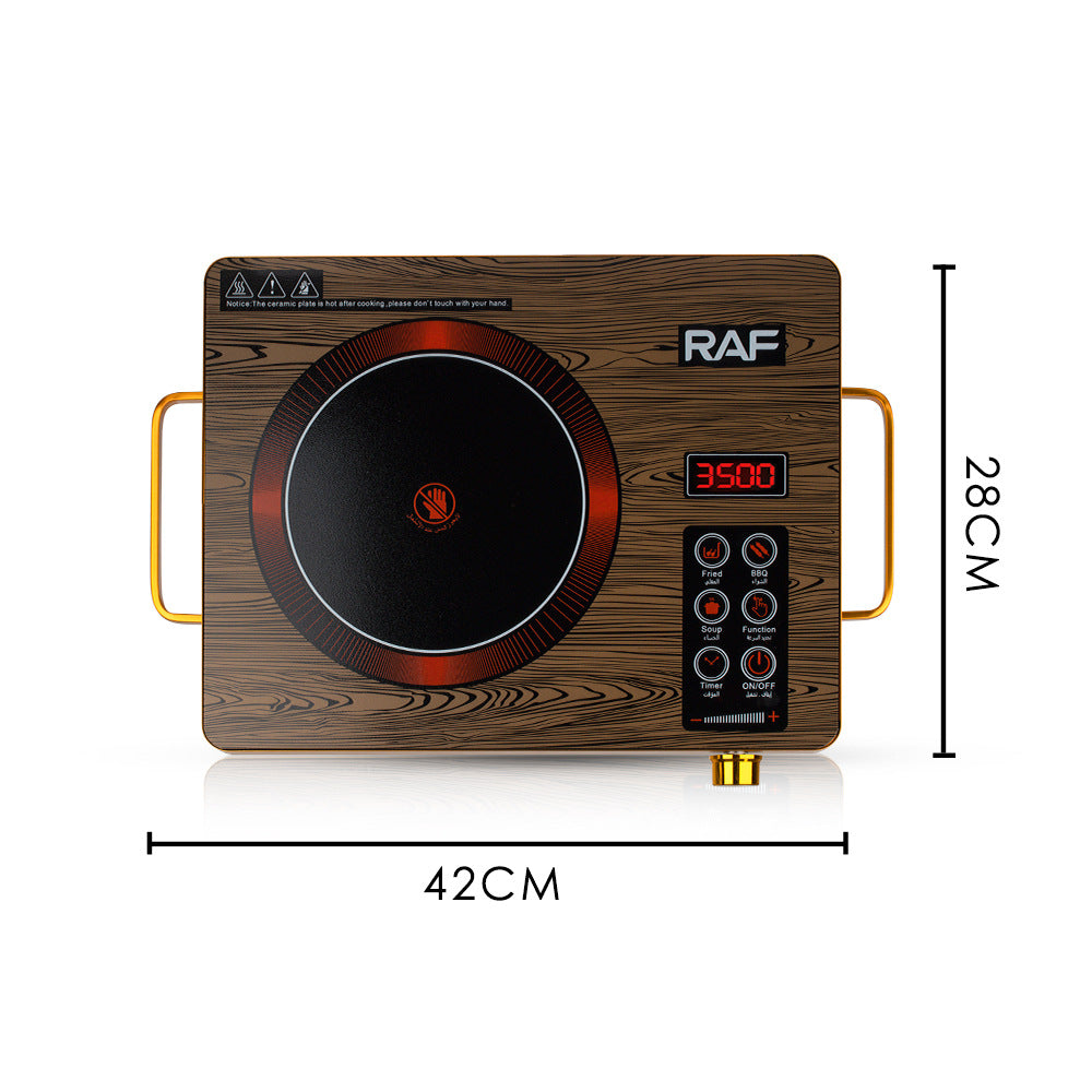 European-style Household High-power Intelligent Electric Ceramic Stove Multifunctional Stir-Fry Light Wave Energy-Saving Induction Cooker3500W