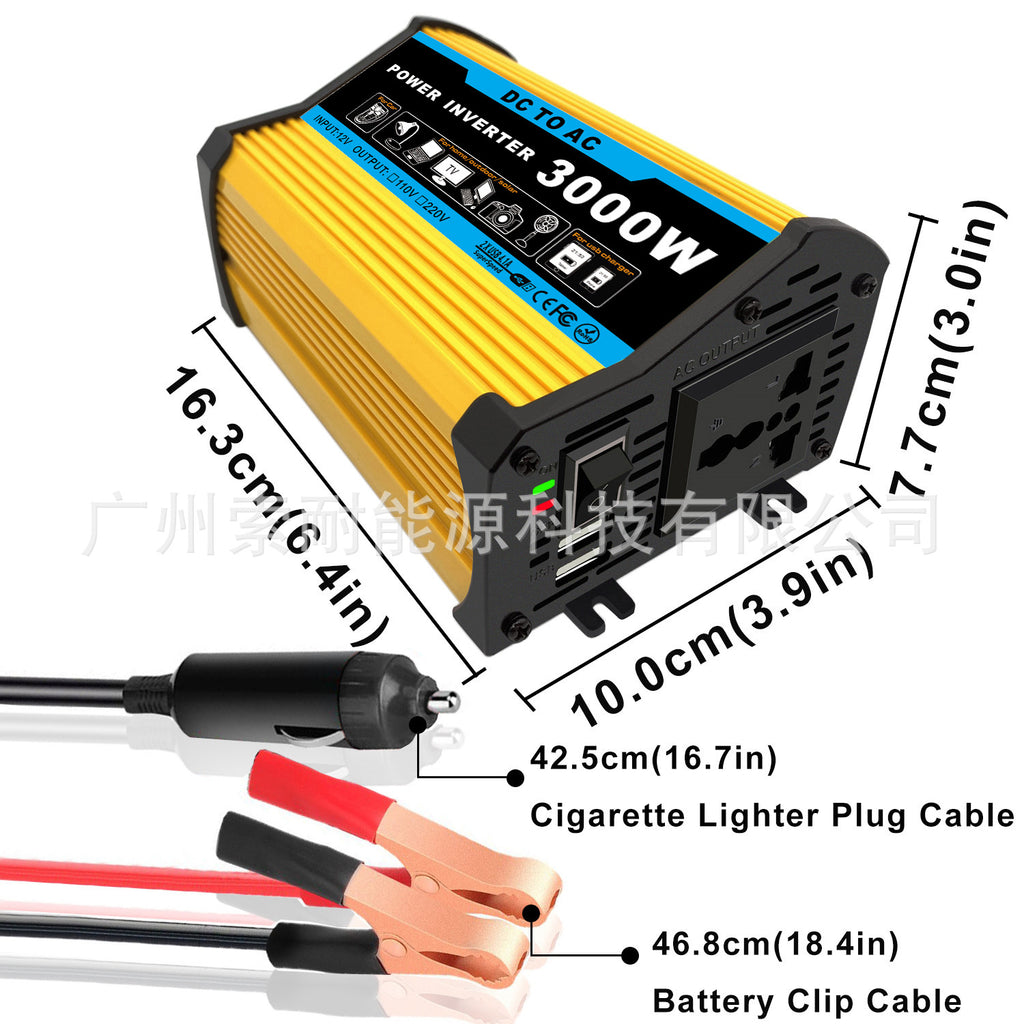 Legendary Generation Solar Power System：12V 300W Inverter+30A Controller+18W Solar Panel