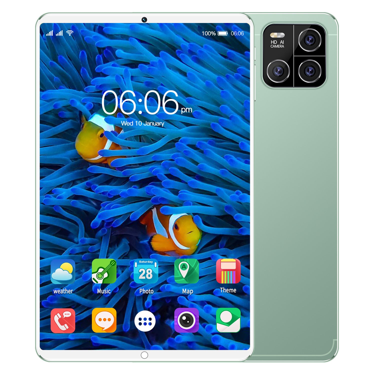 New Tablet Pad6 10Inch Android Smart Support WiFi Dual SIM Card Dual Standby Factory Exclusive