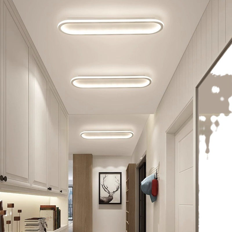 Nordic Ultra-Thin Ceiling Light Rectangular led Living Room Lamps Modern Minimalist Round Lamp Bedroom Lamp Office Lamps