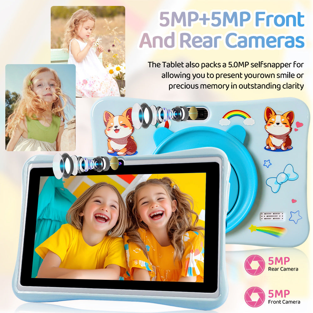 External Order 2025New7Children's Smart Android Tablet Computer Vision Protection Learning and Entertainment Tablet