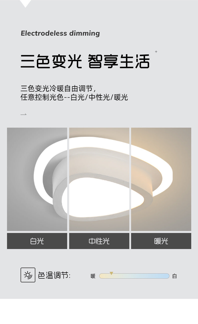 Corridor Light led Aisle Light Simple Modern Entryway Light Ceiling Embedded Household Spotlight Surface Mounted Downlight