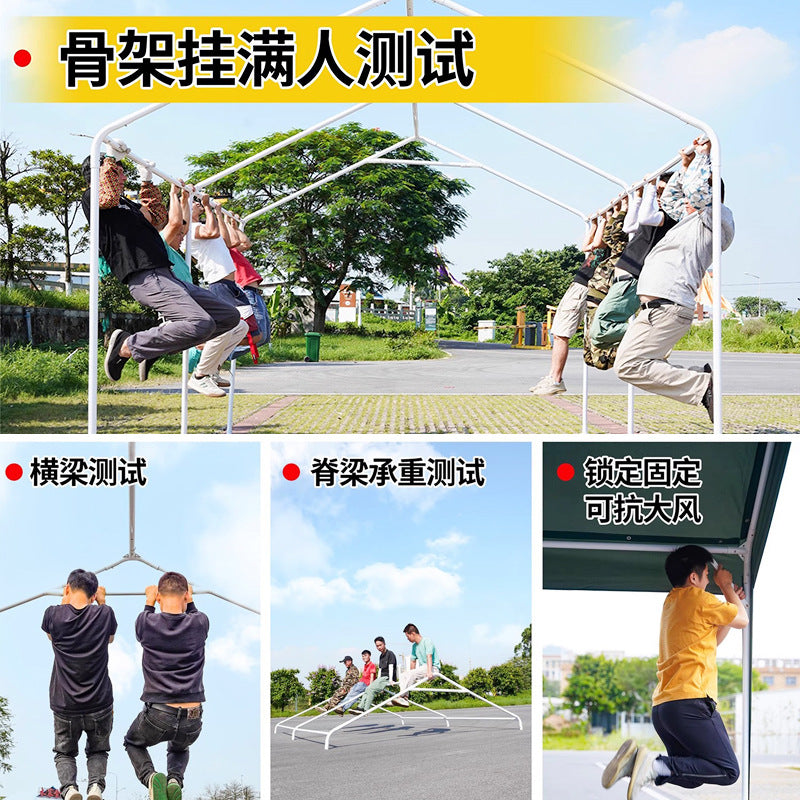 Internet Celebrity Night Market Stall Tent Outdoor Activity Exhibition Commercial Tent Market Stall Rain and Sunshade Shelter