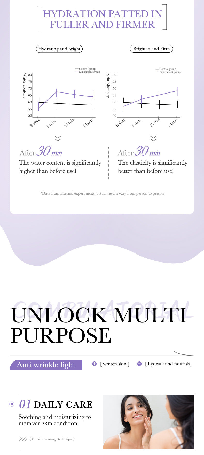 Full English Essence Three-Piece Set90ml BIOAOUA Hydrating and Moisturizing Skincare Set  Wholesale