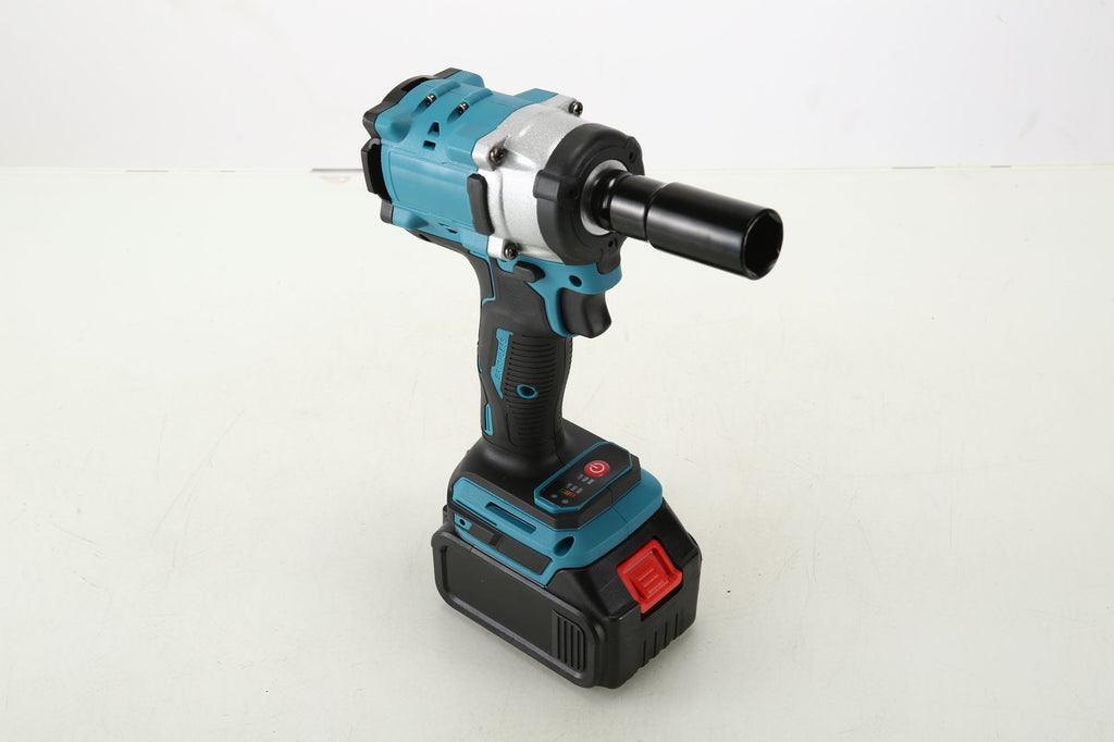 Cordless Electric Tool with Screwdriver Bits, Rechargeable Lithium Battery, High Torque Electric Wrench for Woodworking and Auto Repair
