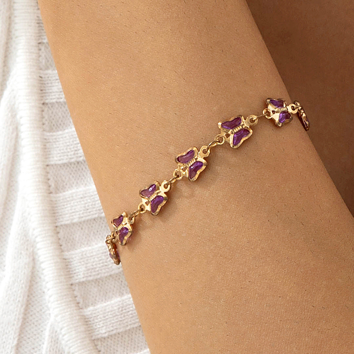 European and American New Style Green Zircon Niche Personality Retro Inlaid Diamond Short Necklace Collarbone Chain Choker chocker Female