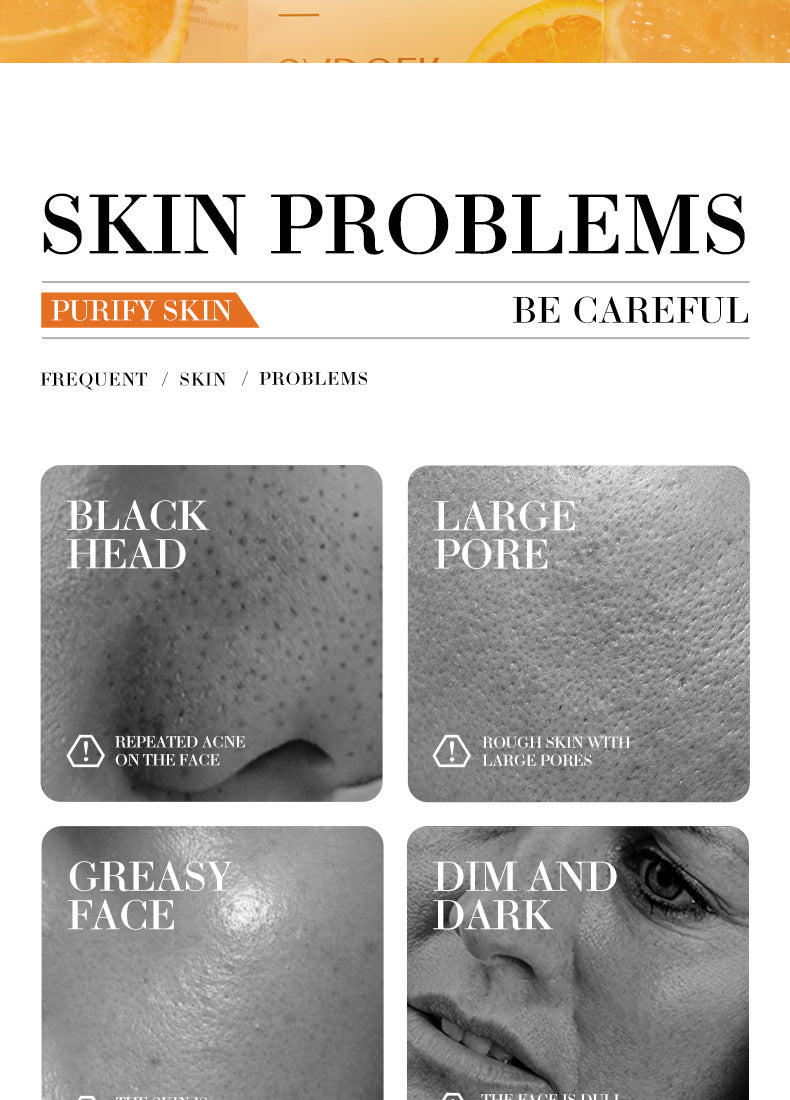 Vitamin C Lotion140g SADOER Deep Cleansing Gel Scrub Cross-Border Foreign Trade Wholesale