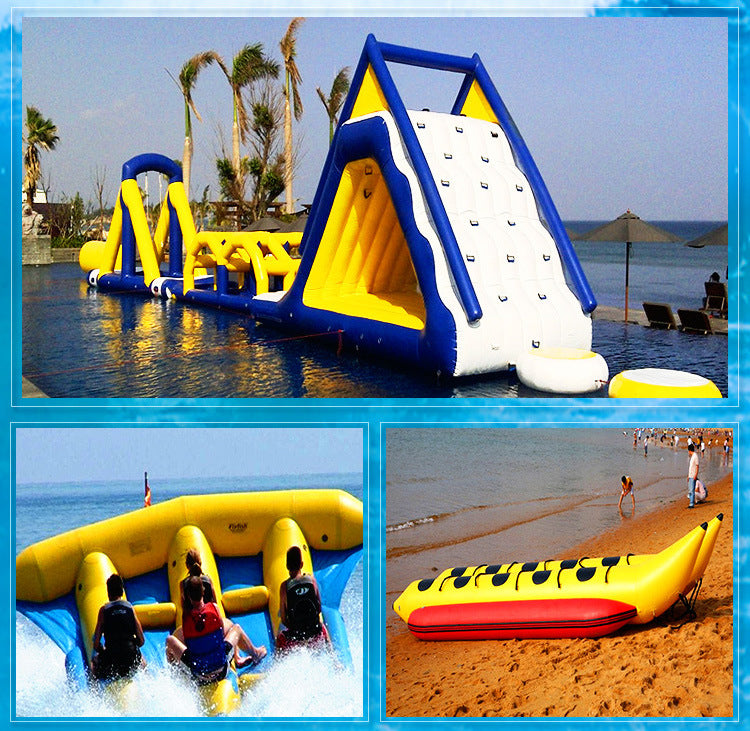 Inflatable Castle Children's Playground Water Pool Slide Manufacturer Ice and Snow World Inflatable Swimming Pool Water Park