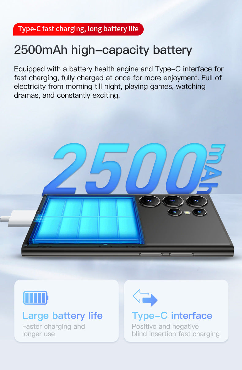 S24promax Mini Smartphone Full Network Compatible4G Ultra-small Pocket Android Quad-core
