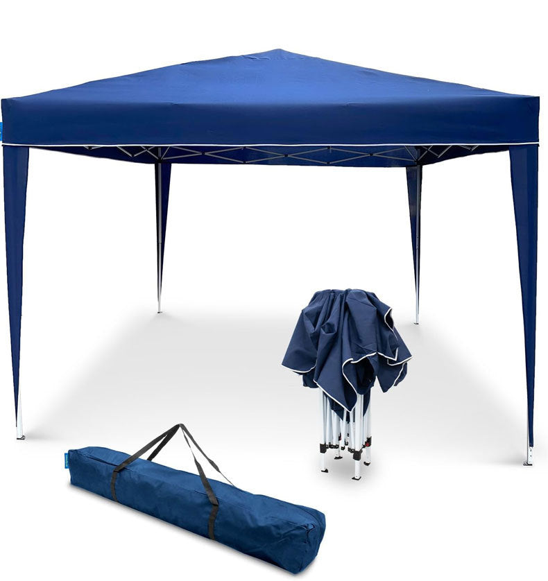 foreign trade four-corner folding tent12kg Hollow Frame Outdoor Activity Sunshade Rainproof Canopy with Enclosure