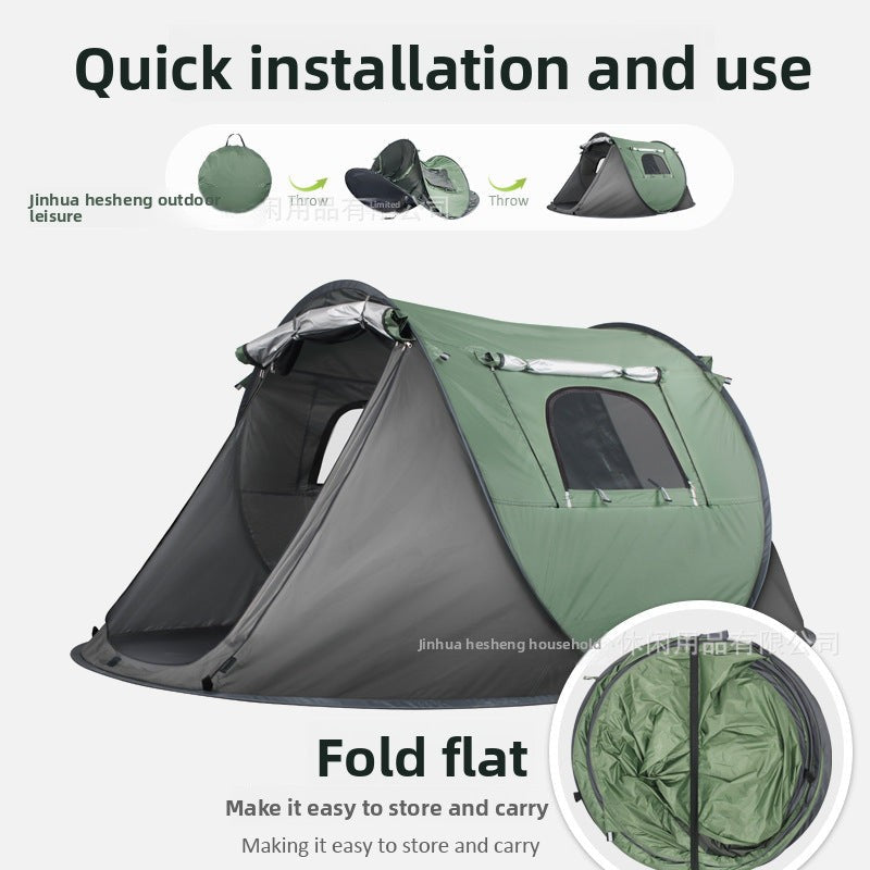 Tent Fully Automatic Folding Quick Open Sunshade Park Children Play Sand Camping Outdoor Portable Rainproof Sunproof