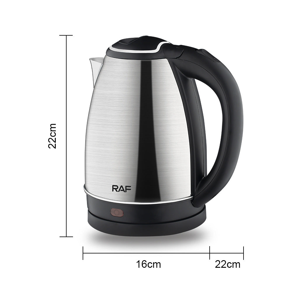 Wholesale European and American Standards2.0L Stainless Steel Inner Liner Electric Kettle Quick Pot Electric Kettle with Inner Steel Lid Gift