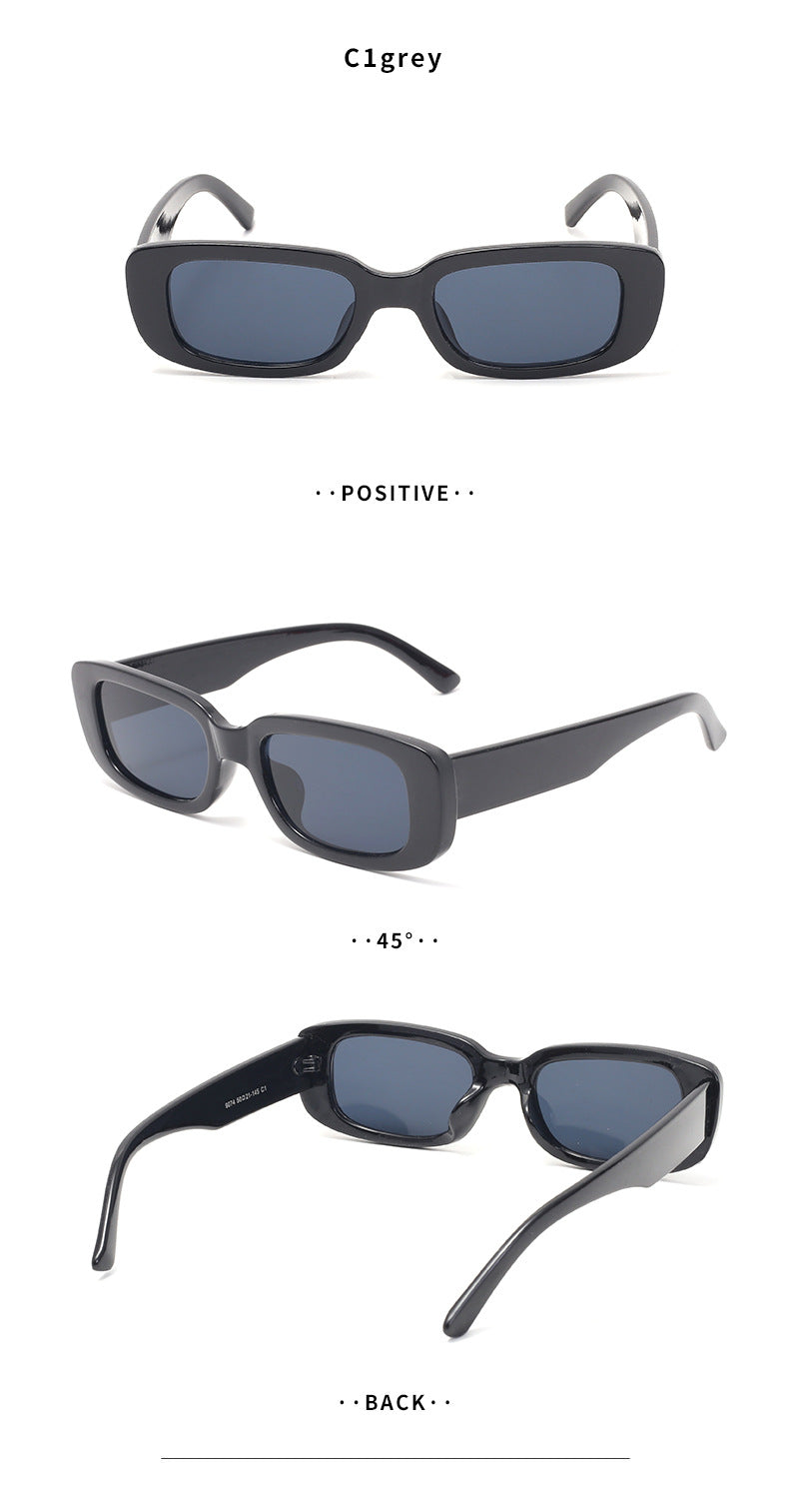 Vintage Cat Eye Sunglasses for Women Fashion Trend Oval Small Frame Sunglasses Sun Protection Glasses sunglasses