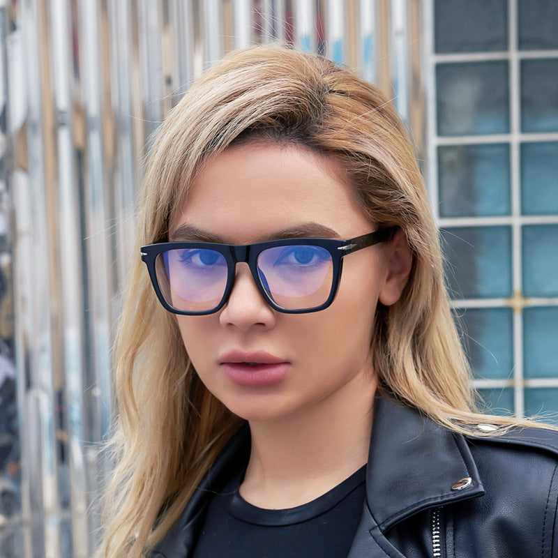 Square Frame Sunglasses for Women High-End European and American Style Internet Celebrity Same Style Mountaineering Sunglasses for Men Trendy shades Wholesale Eyewear