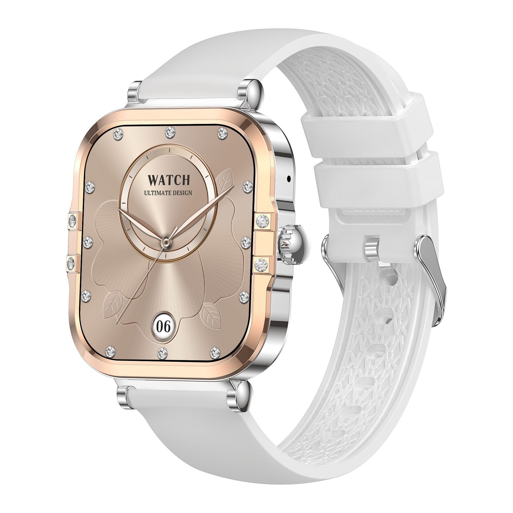 Smart Watch HK82Square AMOLED Screen Lady NFC Reminder sleep monitoring waterproof smart wearable