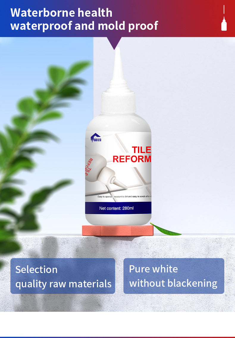 Round Bottle Grout Sealant baolisi Bathroom Kitchen Living Room Tile Floor Tile Grout Sealant Manufacturer Waterproof