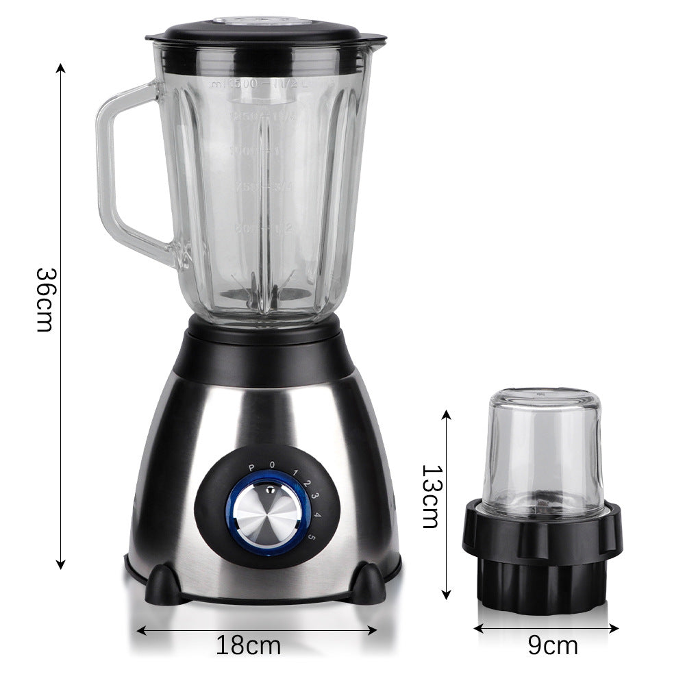 European Standard Smoothie Blender1.5L Household Juice Blender Meat Grinder Electric Soybean Milk Maker Blender Grinder