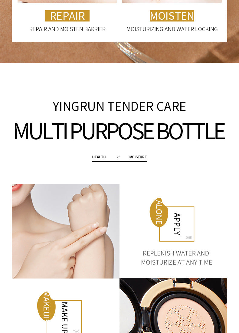 Full English Rice Essence Serum15ml BIOAOUA Hyaluronic acid hydrating skincare products  foreign trade live wholesale