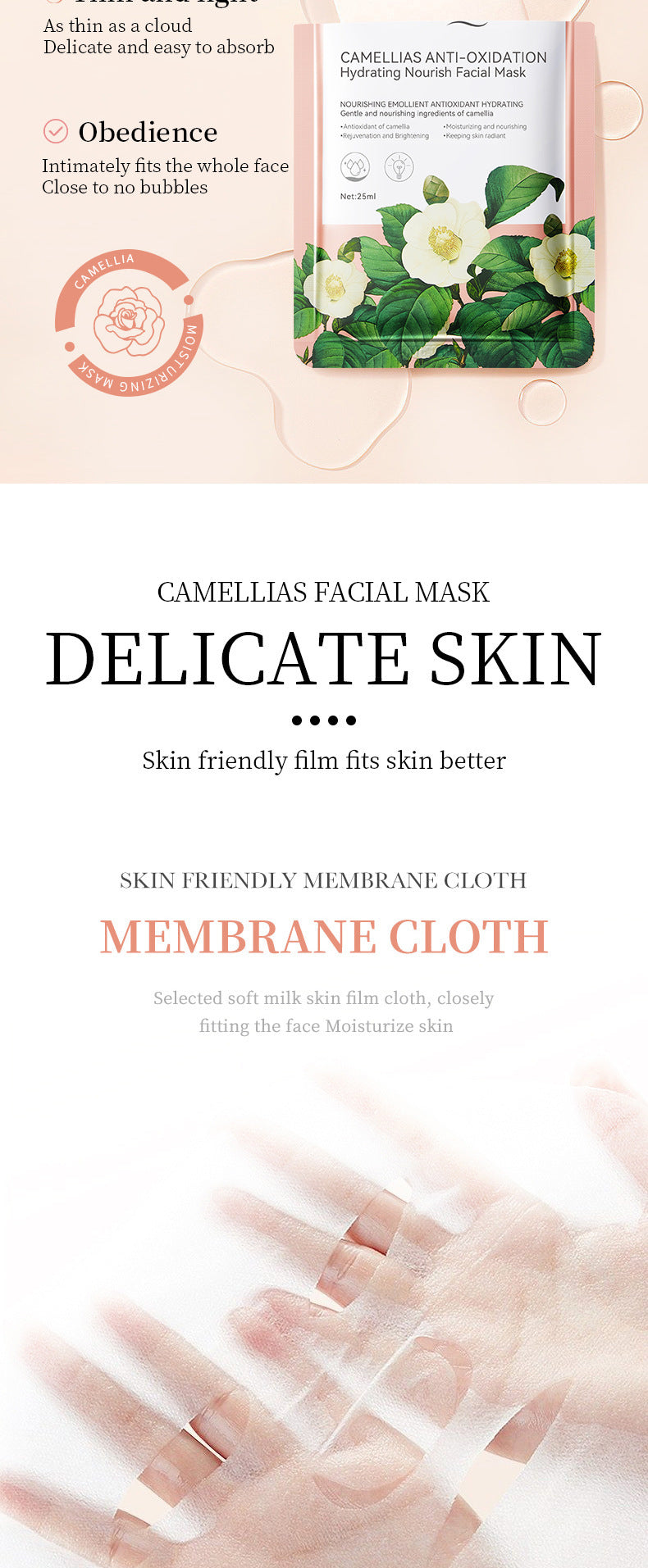 Full English Mask25gBIOAOUA Rice Honey Hydrating Moisturizing Tablets Pack  Wholesale OBO