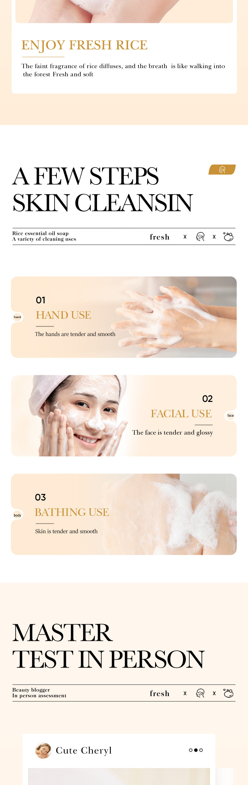 Full English Rice Skincare Set BIOAOUA Rice Puree Series Six-Piece Set Box  Wholesale