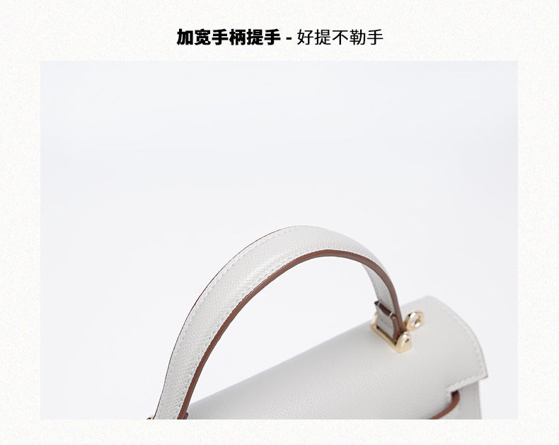 2024New Fashion Kelly Bag Crossbody Bag Versatile Trendy Handbag Shoulder Bag Women's Bag