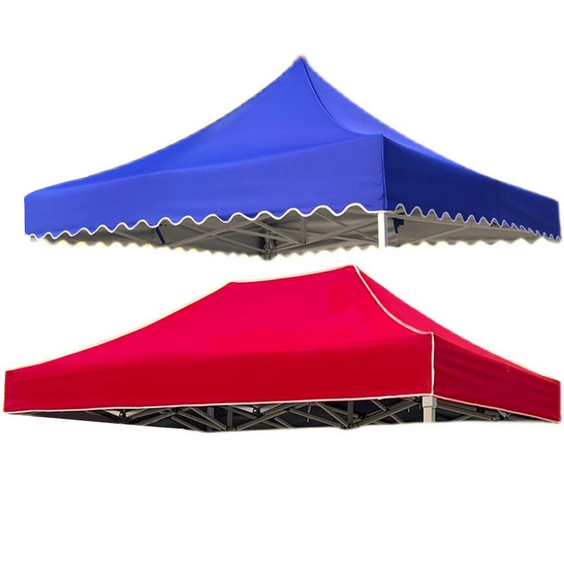 Four-corner Stall Tent Top Cloth3x3Mite Thick Khaki Rainproof Fabric Outdoor Sunshade Thickened Awning Tarp