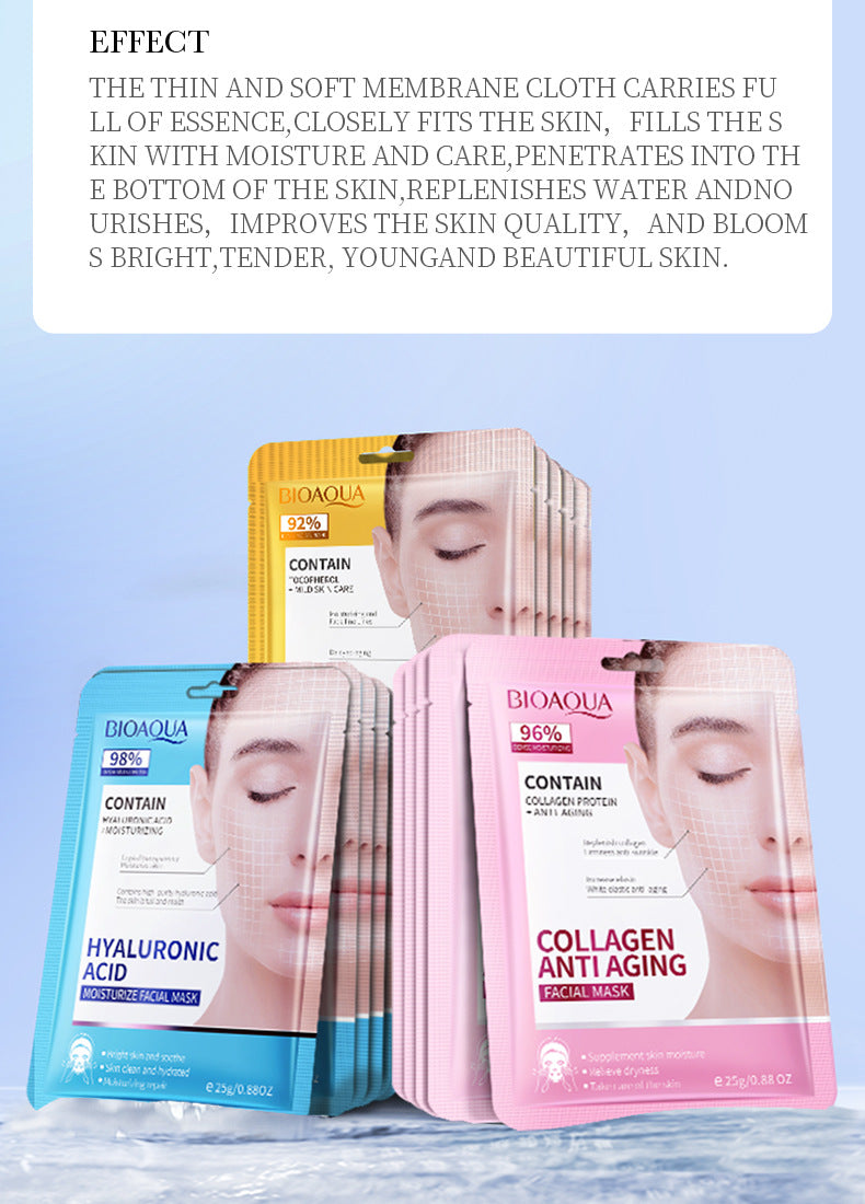 Full English Mask25gBIOAOUA Hyaluronic Acid Hydrating Collagen Retinol Moisturizing  Wholesale