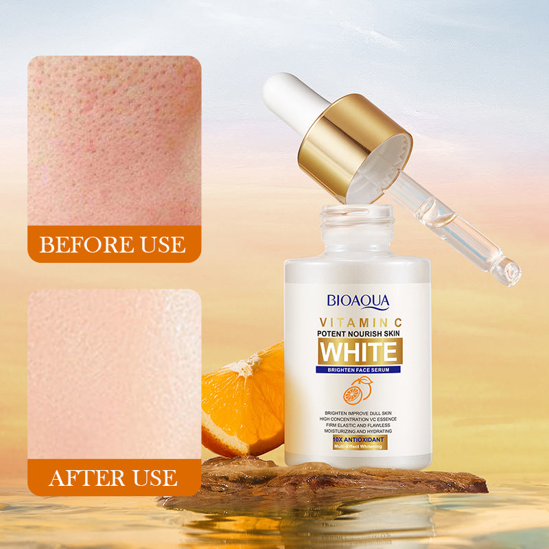 VC Essence30mlBIOAOUA Vitamin C Whitening, hydrating, moisturizing, and nourishing cross-border wholesale