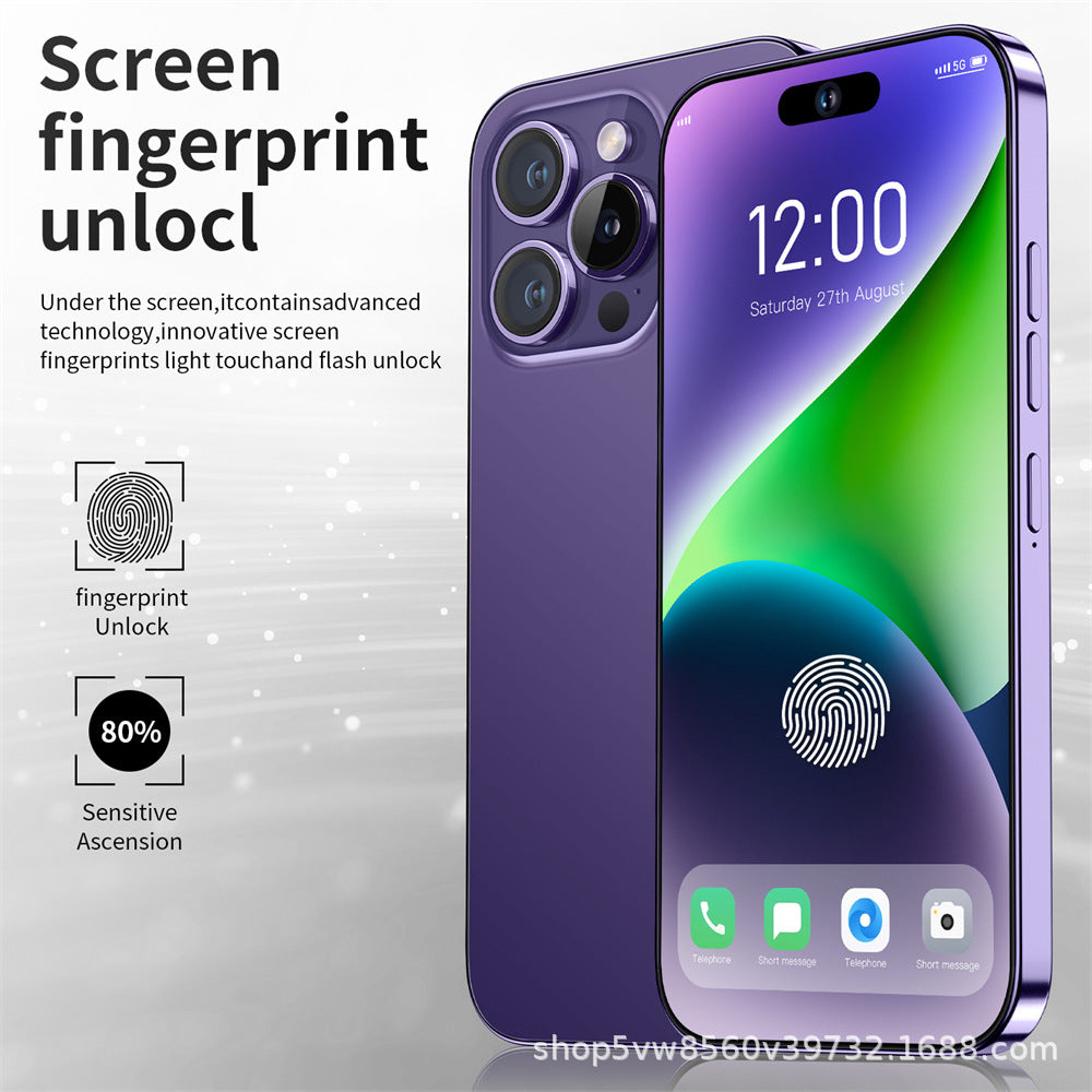 Mobile Phone i14proMax Intelligence16+1TB Android In Stock Wholesale New Model