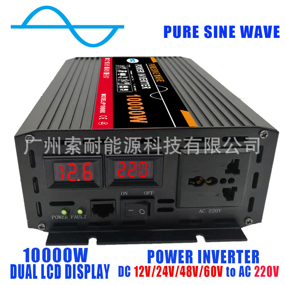 Automotive Pure Sine Wave Inverter2000W Converter Outdoor Power Supply12V24V48V60V Turn110V220V