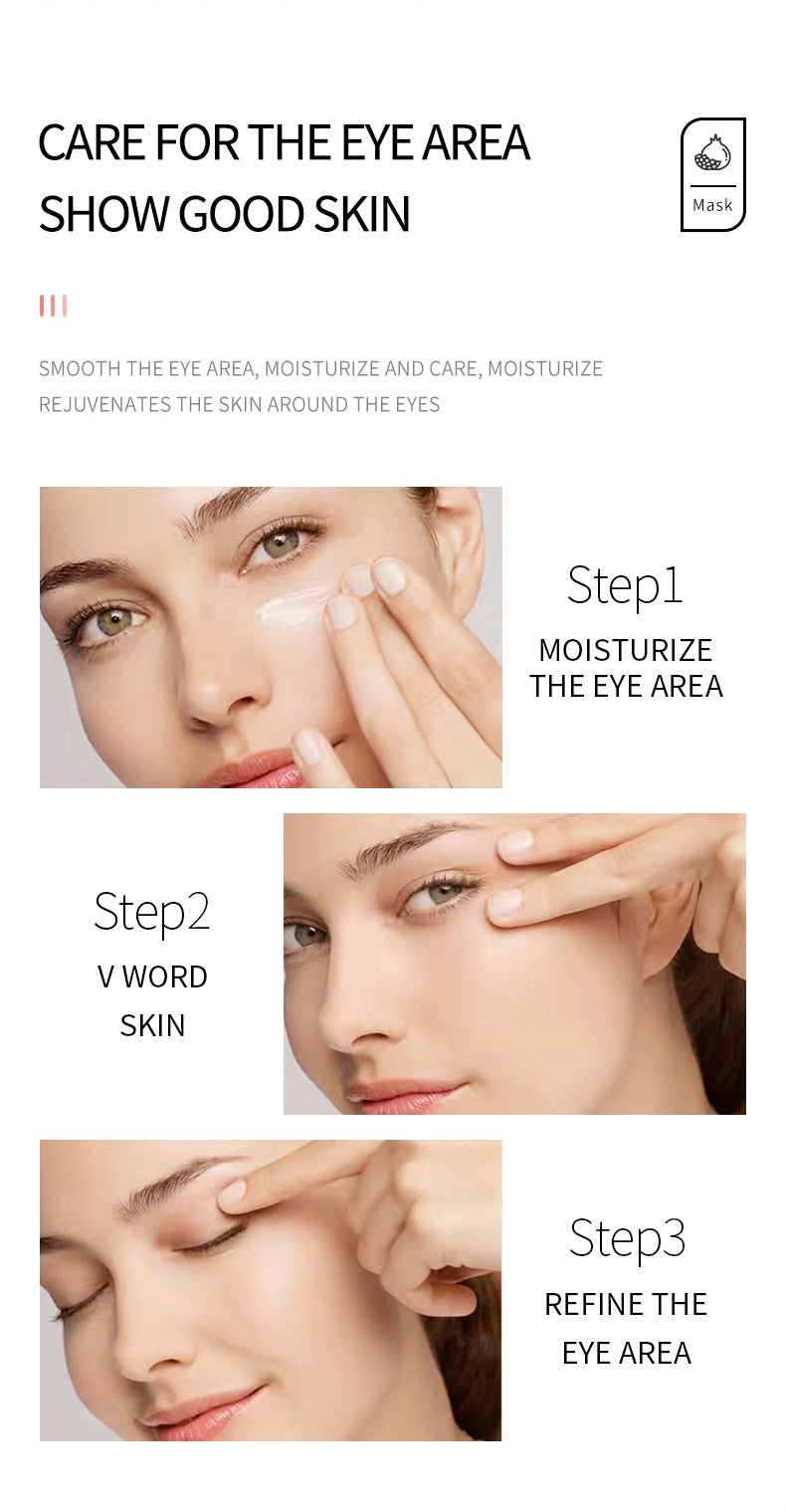 Eye Mask SADOER Caviar Eye Mask Pack Moisture replenishment Cross-border Foreign Trade Skincare Wholesale